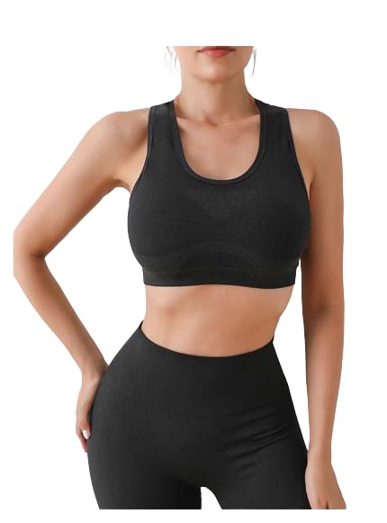 Women's Sports Wear 2pcs set Scrunch Butt Yoga Pants and Sports Bra Workout Set, High Waist Butt Lifting Gym Leggings for Women-image-31