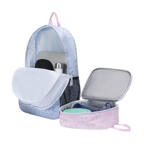 Image of PUMA Colony Combo Backpack, Pink /Blue, OS