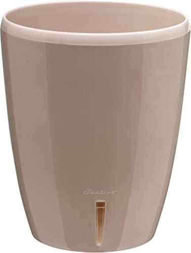 Santino Maceta Para Orquídeas Ø 12cm Maceta Autorriego Con Sistema De Mecha E Indicador De Nivel De Agua Para Interior Ø 12cm - 1,3l - Arena Santino Maceta Para Orquídeas Ø 12cm Maceta Autorriego Con Sistema De Mecha E Indicador De Nivel De Agua Para Interior Ø 12cm - 1,3l - Arena
