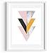 Midcentury Modern Minimalist Midcentury Print Midcentury Art Geometric Art Mid Century Modern Abstract Art Scandinavian Print Mid Century Art Triangles Art Print 8x10