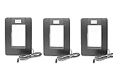Eyedro 3000A Steel Split Core CTs Set of 3 (three) - OD=8.0” x 5.75” ID= 5.0” x 3.0 0.333V output - Compatible with Eyedro Business Industrial Real-Time Energy Monitors - Model ESCLV-76-3000A-SET3