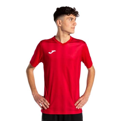 T-Shirt Inter II Joma Rouge Manches Courtes Sport Homme Femme Football