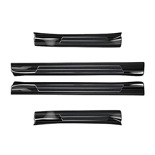 TANGDUTUTU トヨタ 新型 ヤリスクロス 専用 スカッフプレート サイドステップ スカッフプロテクトシートドアシルプレートインサイド インテリアパネル アクセサリー 汚れ防止 傷防止 ステンレス 4P YARIS CROSS 10系 2020年9月