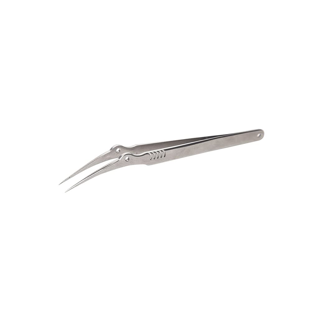 Set di pinzette in acciaio inossidabile 304 per elettronica Sodlering Gioielli-Making Laboratorio Lavoro Componente Processing Industrial Pinzette Set