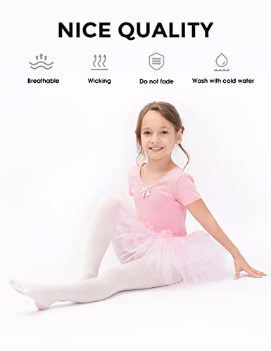 Girls Tights Ballet Dance For Toddler School Uniform Pantyhose Baby Footed Stockings Athletic Leggings Elastic Grinch Pants Light Purple L #TOP1