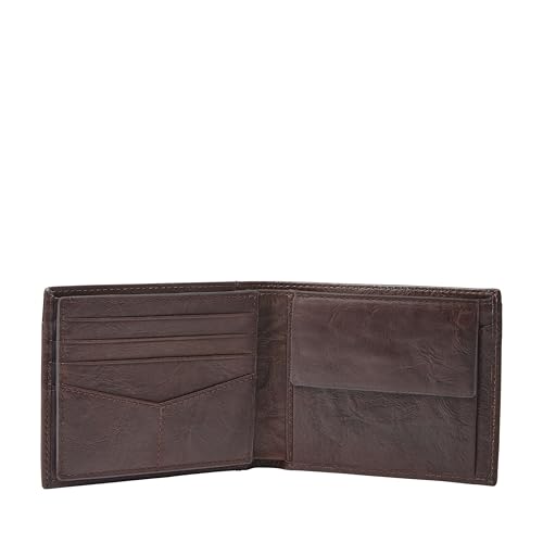 Fossil Men's Bifold Coin Pocket Wallet2