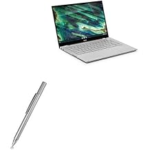 BoxWave Stylus Pen Compatible with ASUS Chromebook Flip C436 - FineTouch Capacitive Stylus, Super Precise Stylus Pen - Metallic Silver