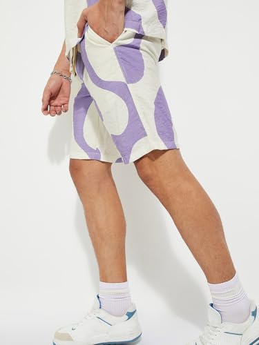 Image of Max URB N Men Relaxed Fit Printed Shorts