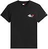 Tommy Jeans Men's TJM Slim Sign Chest Ss Tee Ext DM0DM22538 S/S T-Shirt, Black (Black), 4XL_Plus #4