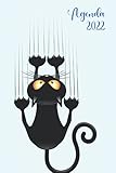  Agenda 2022: Calendario 2022 Gatitos . Regalo para amantes de los gatos . Grande Planificador anual 2022 12 meses . Día por página ...