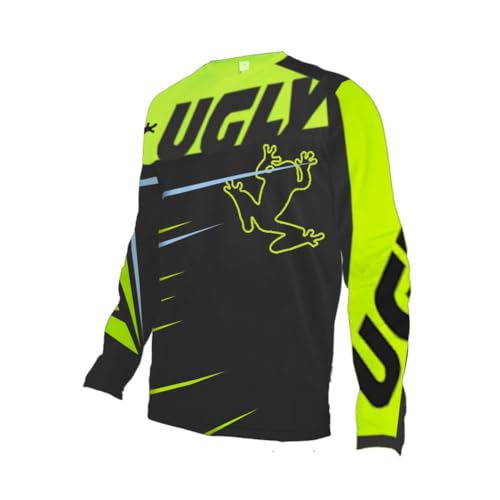 UGLY FROG 2018 Downhill Trikot Lange Ärmel Herren Mountainbike Freeride BMX Fahrradtrikot Motocross MTB/Downhill Bekleidung Z11