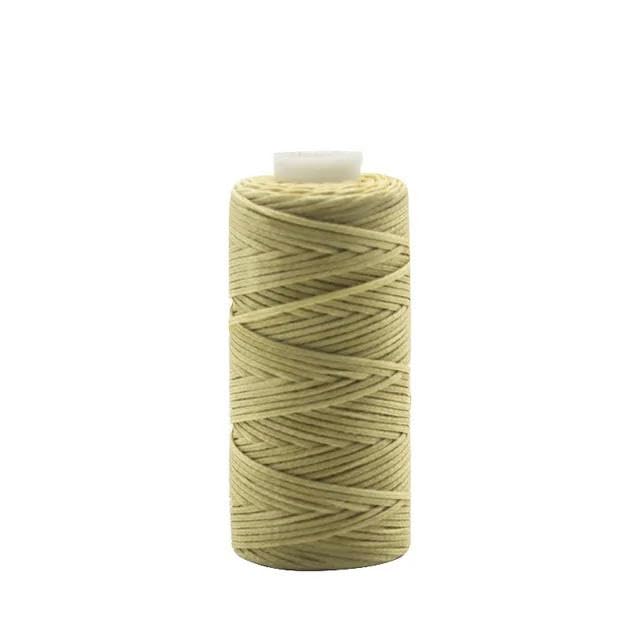 Nähgarn, Polyestergarn Nähgarn, 0,8 mm, 50 Meter Dicke, gewachstes Garn(935)
