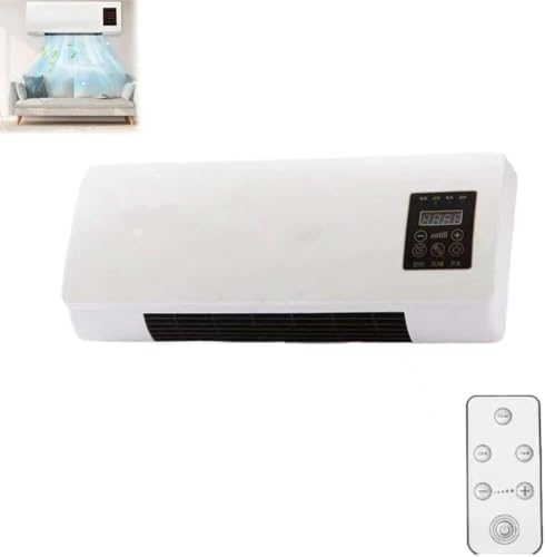 Aire acondicionado portátil y mini split de pared con mando para dormitorio 2