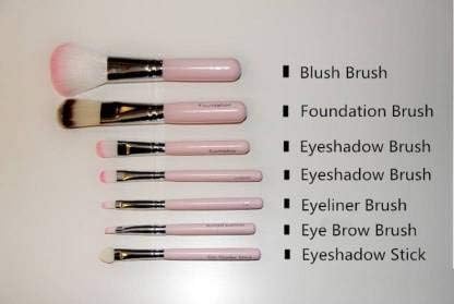 Aadav 7 Makeup Brush With Storage Box And Makeup Sponge Powder Puff, Beauty Blender Face Color - Image 3 thumbnail