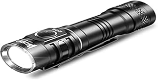 WUBEN LED Torch, E05 Professional Rechargeable Torch 900 Lumens 6 Modes USB Battery Included Waterproof Portable IP68 Light for Daily Transport