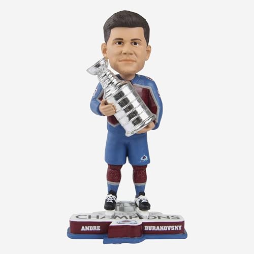 FOCO Andre Burakovsky Colorado Avalanche 2022 Stanley Cup Champions Bobblehead NHL