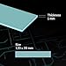 ARCTIC TP-2 (APT2560): Performance Thermal Pad, 120 x 20 x 1.0 mm (2 Pieces) - Thermal pad, Excellent Heat Conduction, Low Hardness, Ideal Gap Filler, Easy Installation, Safe handling - Blue