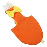 Gadpiparty Pañal para y Periquitos Naranja Suave Transpirable Ropa Cómoda para Aves Pequeñas con Diseño y Resistente para Exteriores