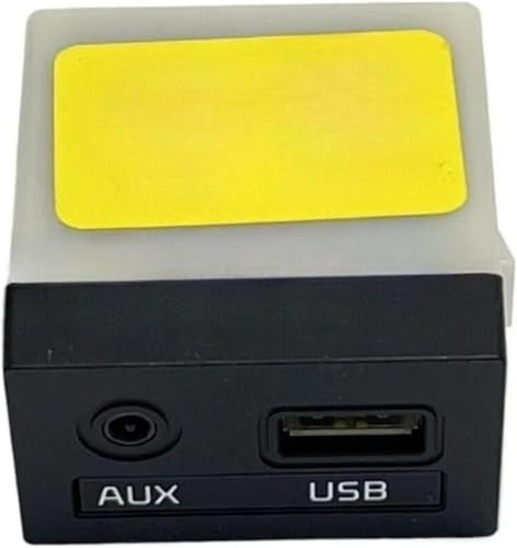 compatibleAdaptador de Interfaz Compatible con Hyundai Elantra 2011 2012 2013 2014 Adaptador de Interfaz USB para Conector Auxiliar de automóvil, Repuesto 961203X200
