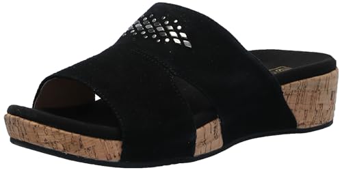 Sandales compensées Passport Spenco noir 36.5 pour femme
