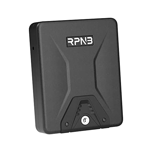 RPNB Gun Safe, Security Safe Lock Box, Portable Safe, Handgun Safe, Key Lock Box.