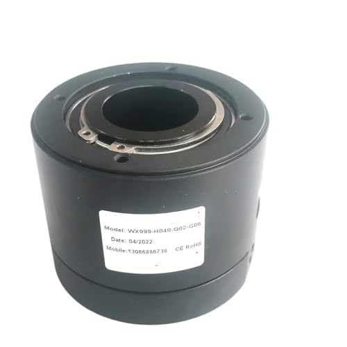 Anillo colector pasante neumático de 50mm y conexión giratoria de 2 vías