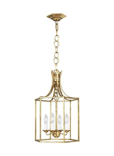 Generation Lighting-Bantry House-4 Light Small Outdoor Hanging Lantern in Uptown