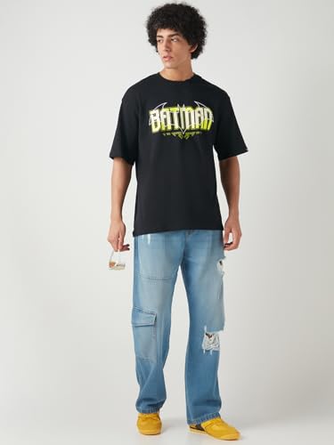 Image of Bewakoof Men's Cotton Oversized Fit T-Shirt