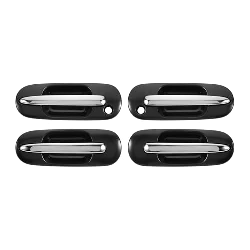 Poignée de porte extérieure chromée pour CRV 1997-2001 - Lot de 4 pièces d'origine
