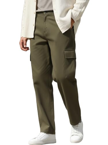 Image of Urbano Fashion Men's Loose Mid Rise Cargo Pant