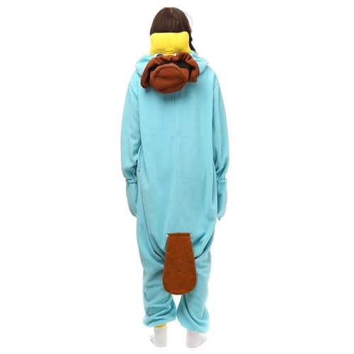 LBJR Erwachsene Cosplay Schlafanzug Tierkostüme Jumpsuit Onesie Nachtwäsche Overall Fasching Karneval Halloween Pyjama