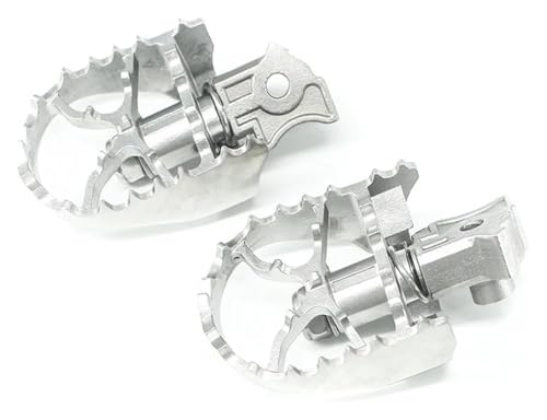 Repose-pieds avant BMW G650GS (2000-2017) - Paire de cale-pieds larges rotatifs