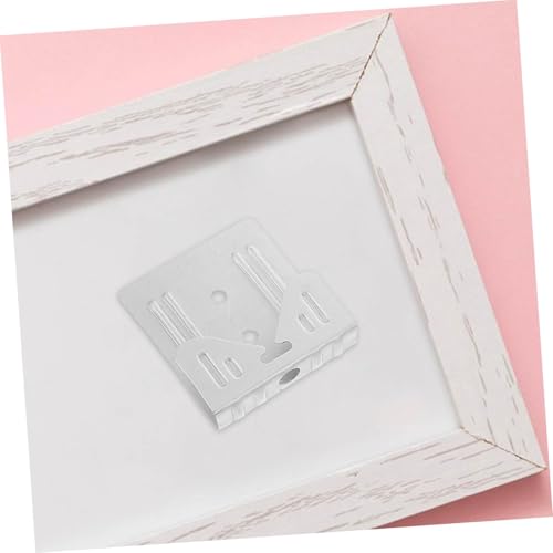 Image of Heavy Duty Picture Frame Hangers 10pcs Mirror Hooks Frame Hanging Hardware for Door