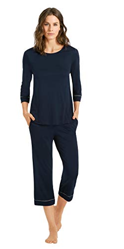 HANRO Women's Natural Comfort 3/4 Sleeve Pajama Set 77965