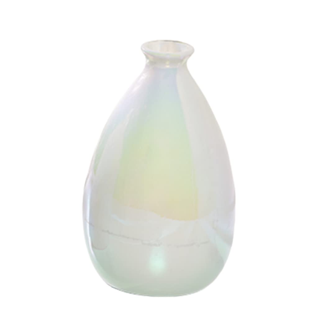 Ngdfgr As Known Vase Ceramic Rainbow Vases,Pearl Ceramic Small Vase Handmade Arranging Flowers Vases Countertop Adornment Living Room Decor Minimalism (Style),Style-A