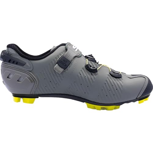 Sidi Drako Carbon SRS 2S Mountain Bike Shoes MIL-YELLOW 45.52