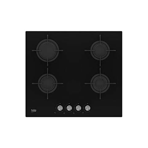 Encimera de gas Beko HILG 64220 S Integrado Negro Cover