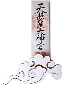 Amazon モダン神棚 雲 神棚 壁掛け神棚セット 神具セットシンプル神棚 おしゃれ Negai ねがい Kumo Mnm 1社用 A 白 神棚 オンライン通販
