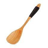 bismarckbeer Dessertlöffel aus Holz, Bambus, Küche, Kochwerkzeug, Eiscreme, kleiner Suppe Teelöffel (#B)