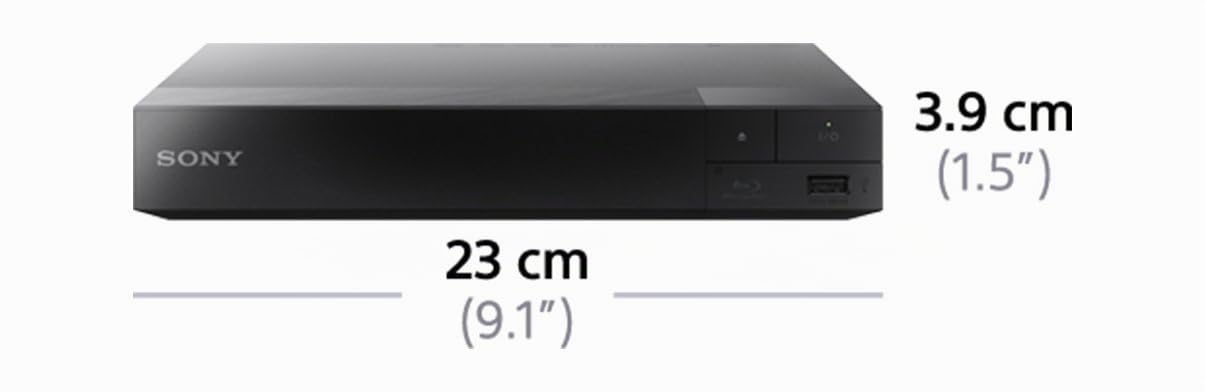 Sony BDP-S5500 Lettore Blu-Ray Full HD 3D, Wi-Fi, USB, Nero
