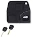 Shoppy Lab Pad Tasti 2 E 3 Pulsanti Ricambio Compatibile Per Guscio Telecomando Chiave Toyota Yaris Rav4 Mr2 Corolla Celica Land Cruiser Avalon Avensis Camry Prado Kluger Prius Tarago 4 Runner