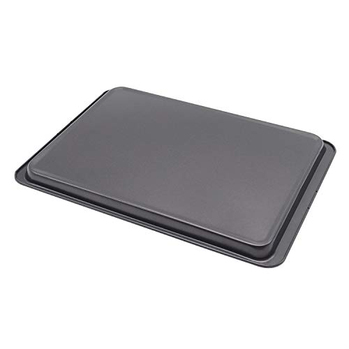 Hytk 2Pcs Cookie Sheet 10X14.5 Inch (Inner 9X13) Baking Sheet Nonstick Heavy Carbon Steel Baking Pans Bakeware #TOP2