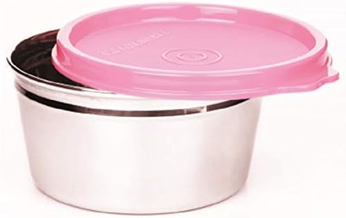 SignoraWare Tiny Wonder Stainless Steel Lunch Box, Pink
