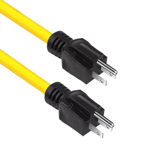 Rallonge électrique extérieure robuste et câble mâle-mâle ignifugé haute sécurité