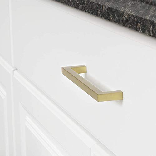 Amazon Basics AB3702-GC-10 Cabinet Pull, 5.39" Length (5" Hole Center), Golden Champagne by Amazon Basics - Image 7