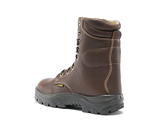 Steel Blue Men's Portland 8-inch Lace-Up Steel Toe Work Boot, Oak2