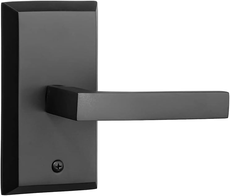 Rockwell Security Premium Aqua Half Dummy with Delta Lever Right Hand in Antique Black Finish