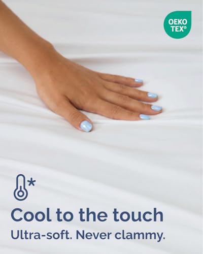 Image of Cooling Blanket for Hot Sleepers - Cold Blanket Full /Queen Size - Double-Sided, Ultra Cool for Summer, Night Sweats & All Seasons - Soft, Lightweight & Breathable for Bed or Couch - Ivory, 50 inch x 60 inch