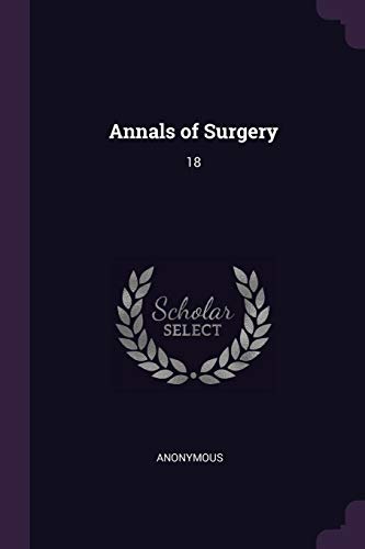 Annals of Surgery: 18