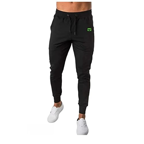 Kit 2 Calças De Moletom Apeluciadas Jogger Treino Academia Masculino Relaxado (GG, Cinza E Preto Sir